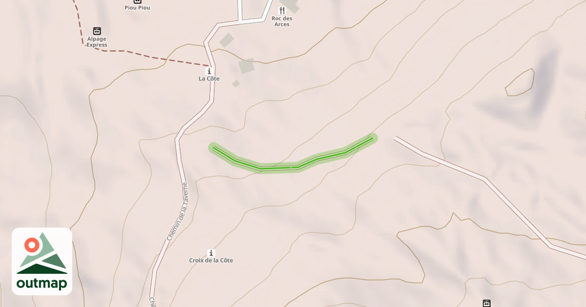 Map of L'Azalée