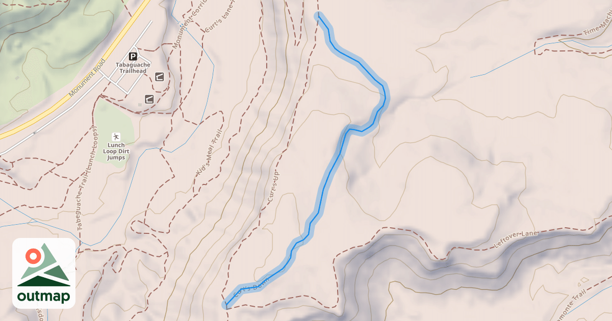 Map of Curt’s Down