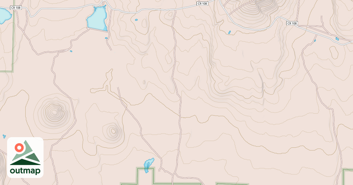 Map of FIDDLERS GREEN
