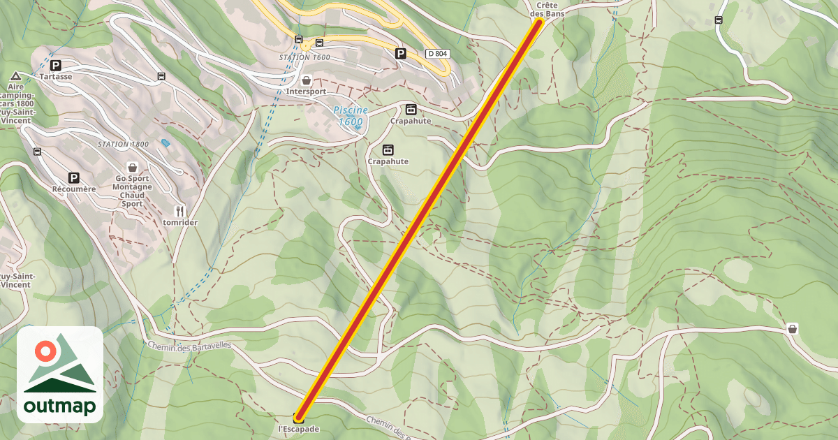 Map of Escapade