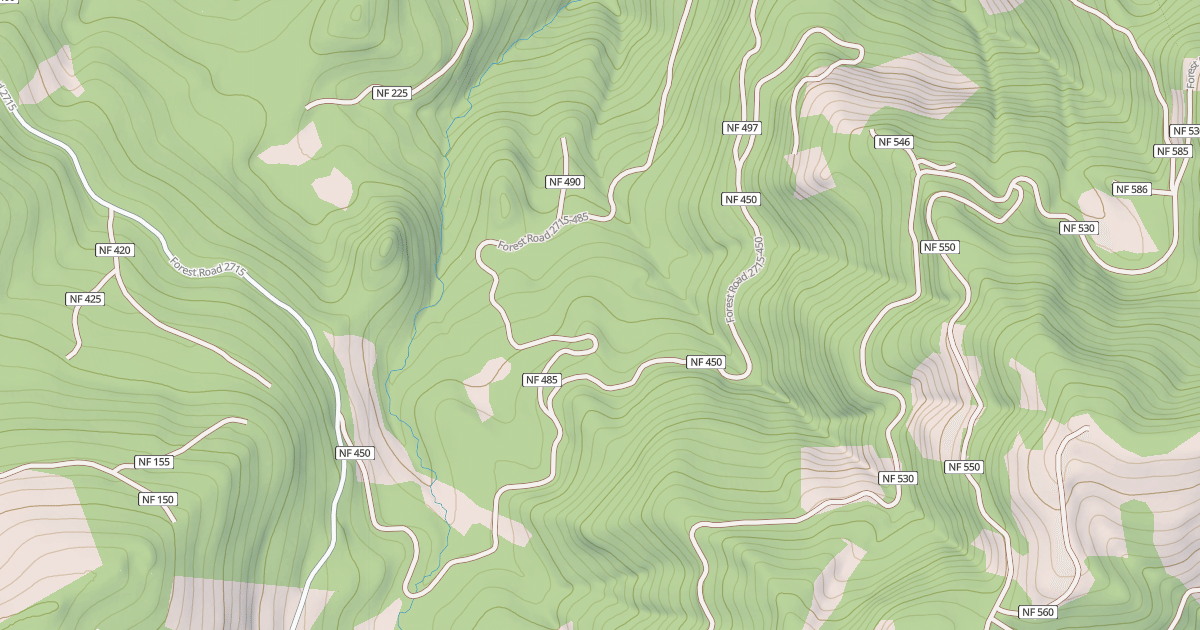 Map preview of CALFHEAD T.S.