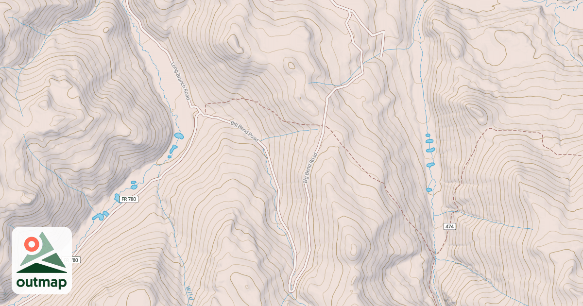 Map of BIG BEND