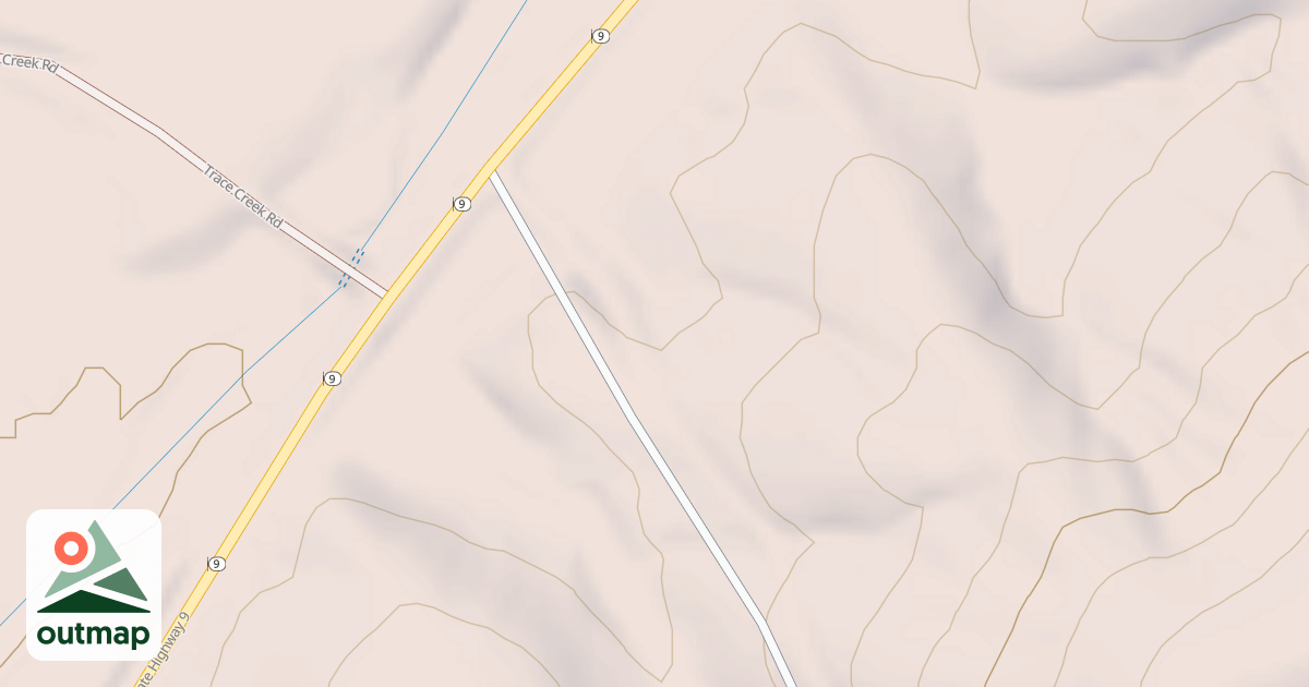 Map of USFS National Forest System Roads {FABACC90-CFDE-46C0-9061-2543588D2883}