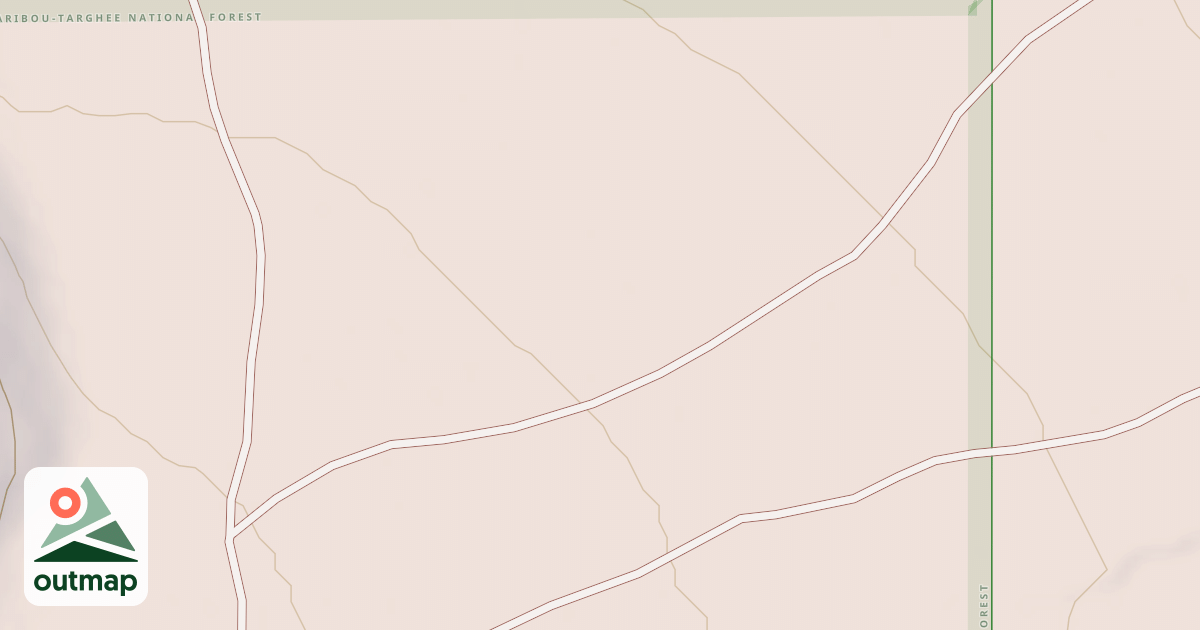 Map of MAHOGANY BUTTE