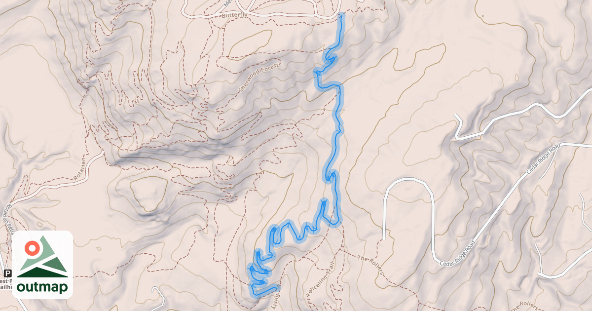 Map of Bier Bridge