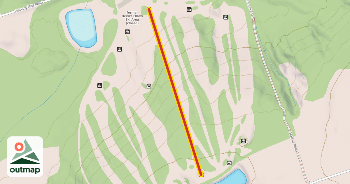 Map of Grove Lift