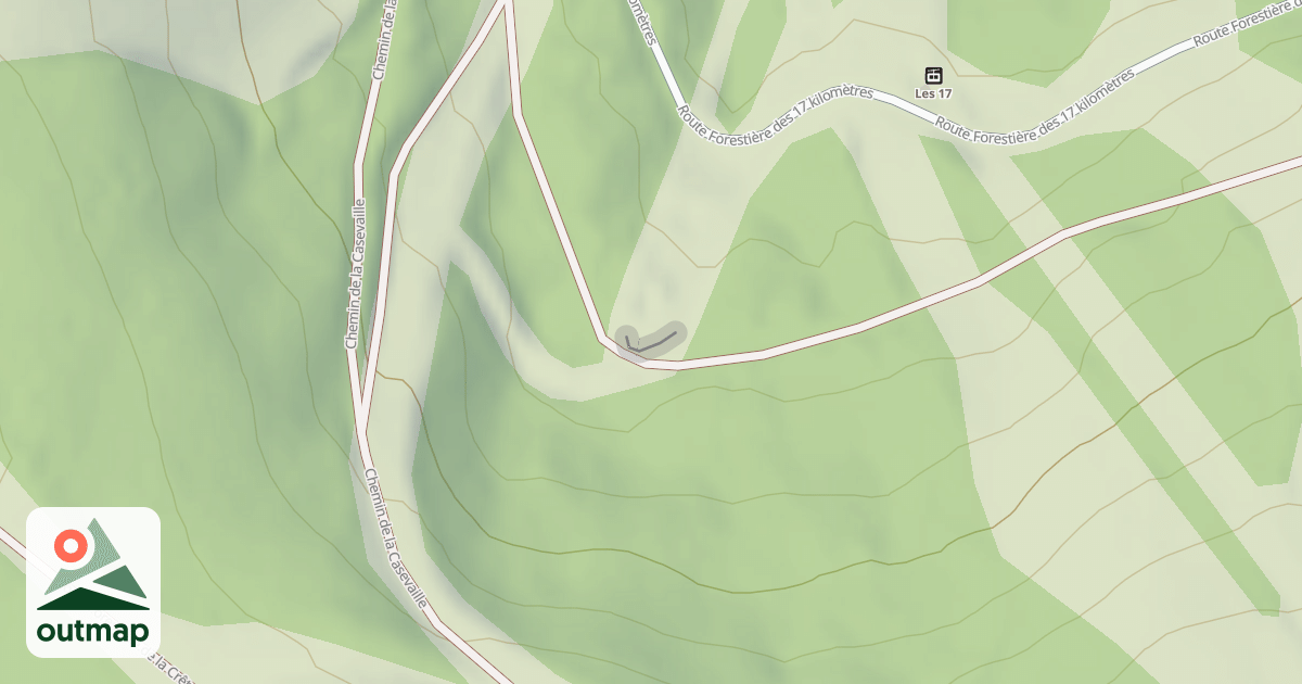 Map of Le Sanglier