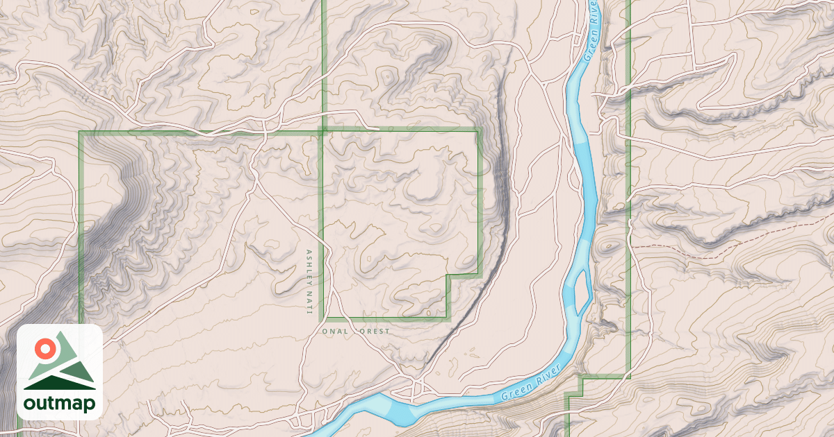 Map of WHALEN BUTTE