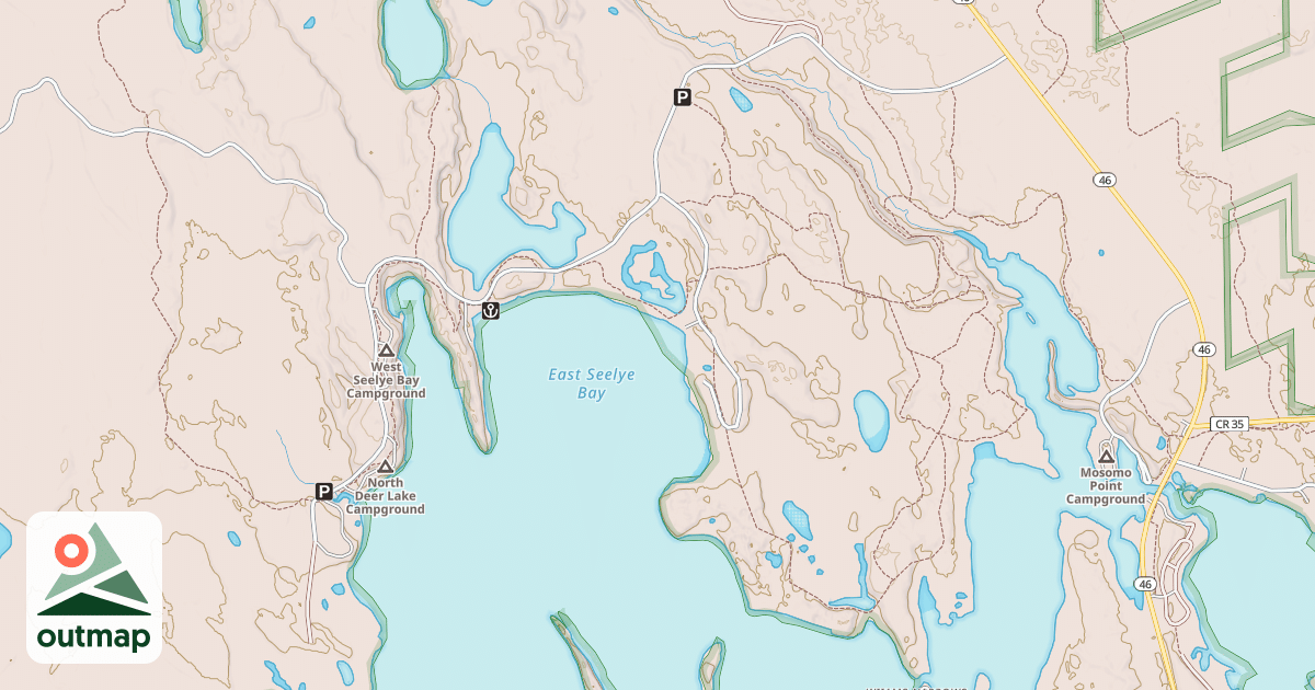 Map of EAGLE NEST ROAD