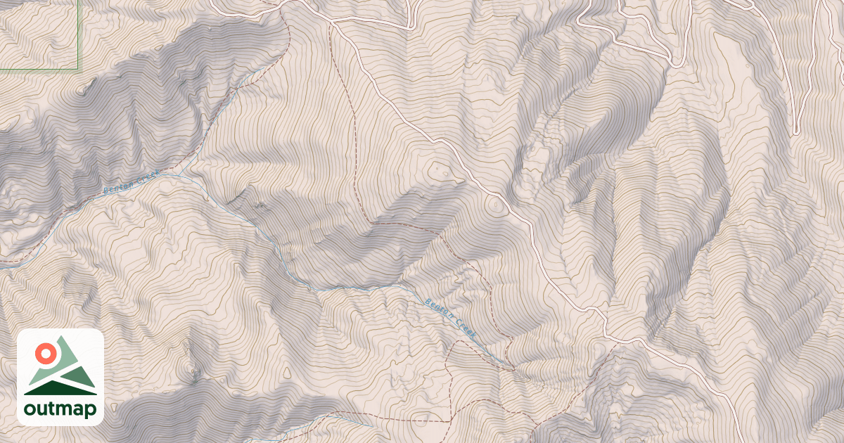 Map of Coffee Flat