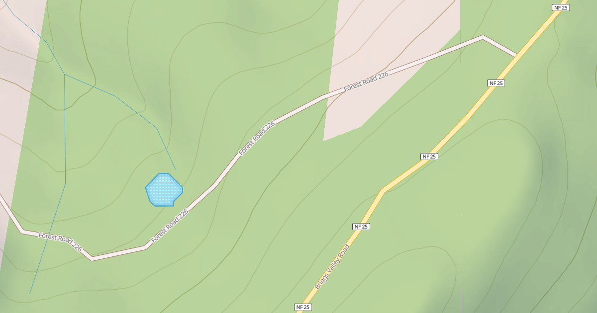 Map preview of ONION BASIN