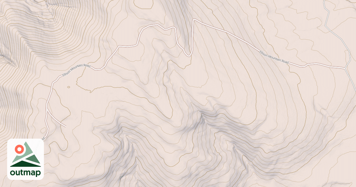 Map of ELLISON MTN