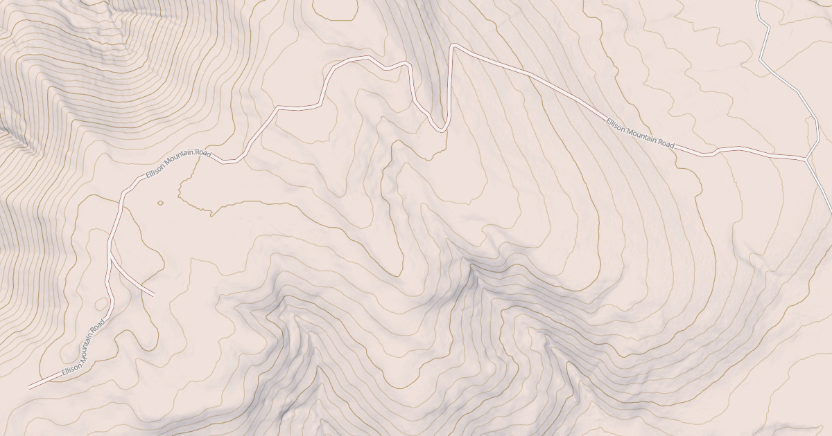 Map preview of ELLISON MTN