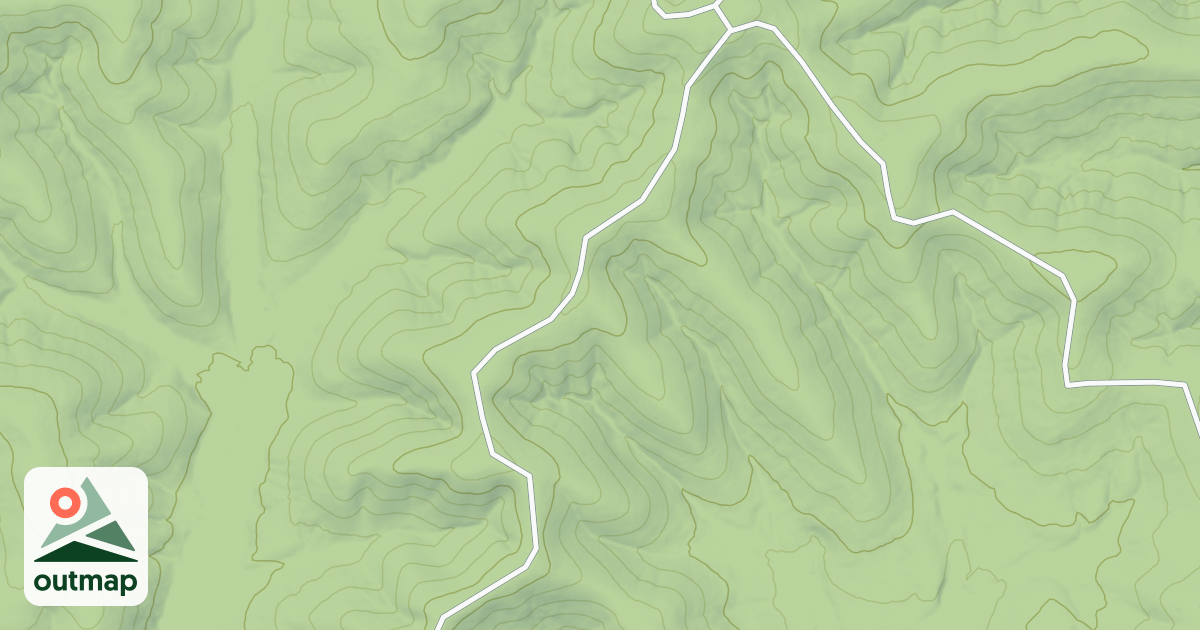 Map of TURLEY HOLLOW in Carter