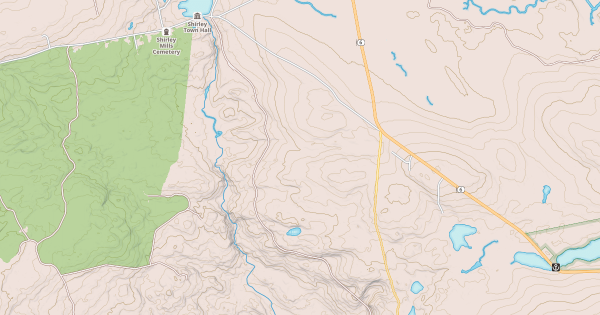 Map preview of Rail Trail