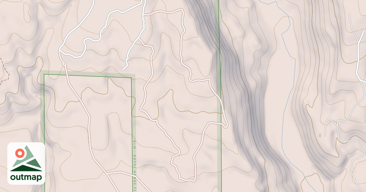 Map of BLM National GTLF Public Motorized Roads c5b8cfc9-918c-4c88-af4f-f3a10cb1f2f7