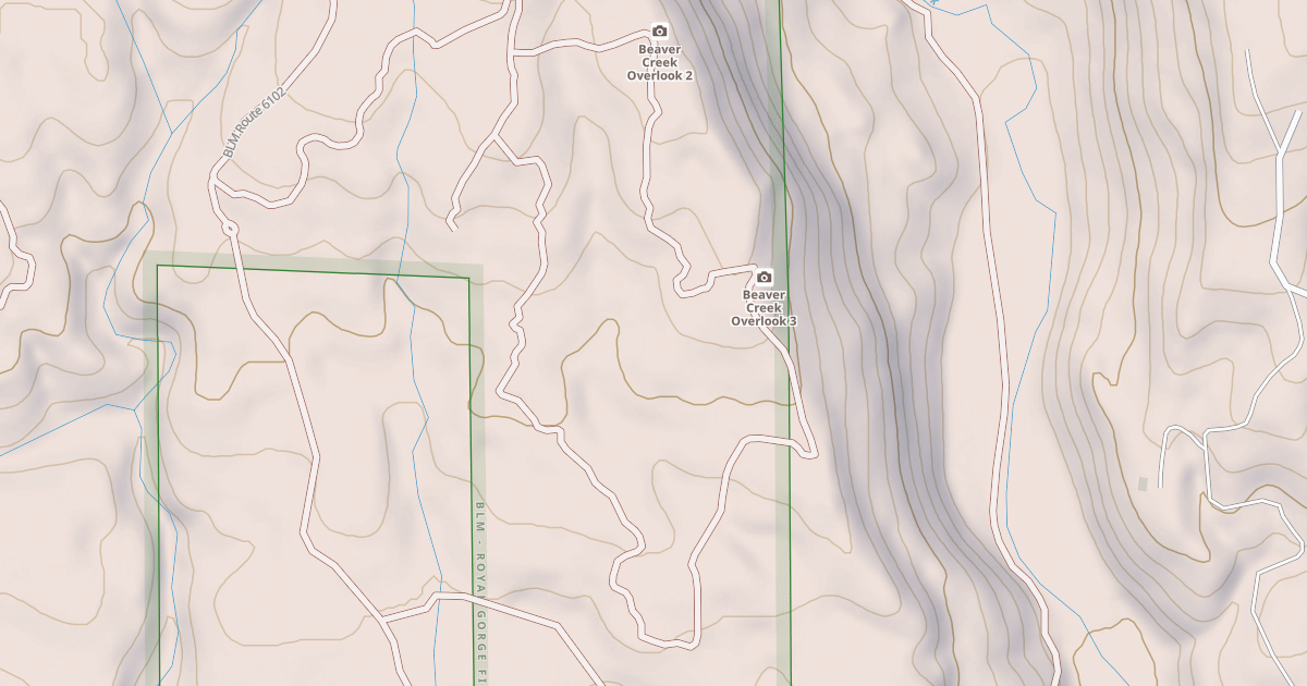 Map preview of BLM National GTLF Public Motorized Roads c5b8cfc9-918c-4c88-af4f-f3a10cb1f2f7