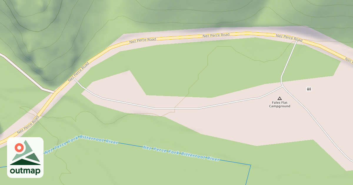 Map of (FDR) FALES FLAT