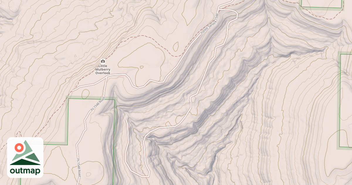 Map of USFS National Forest System Roads {8539F579-2AAA-4FF4-A953-7C4A191A5D64}