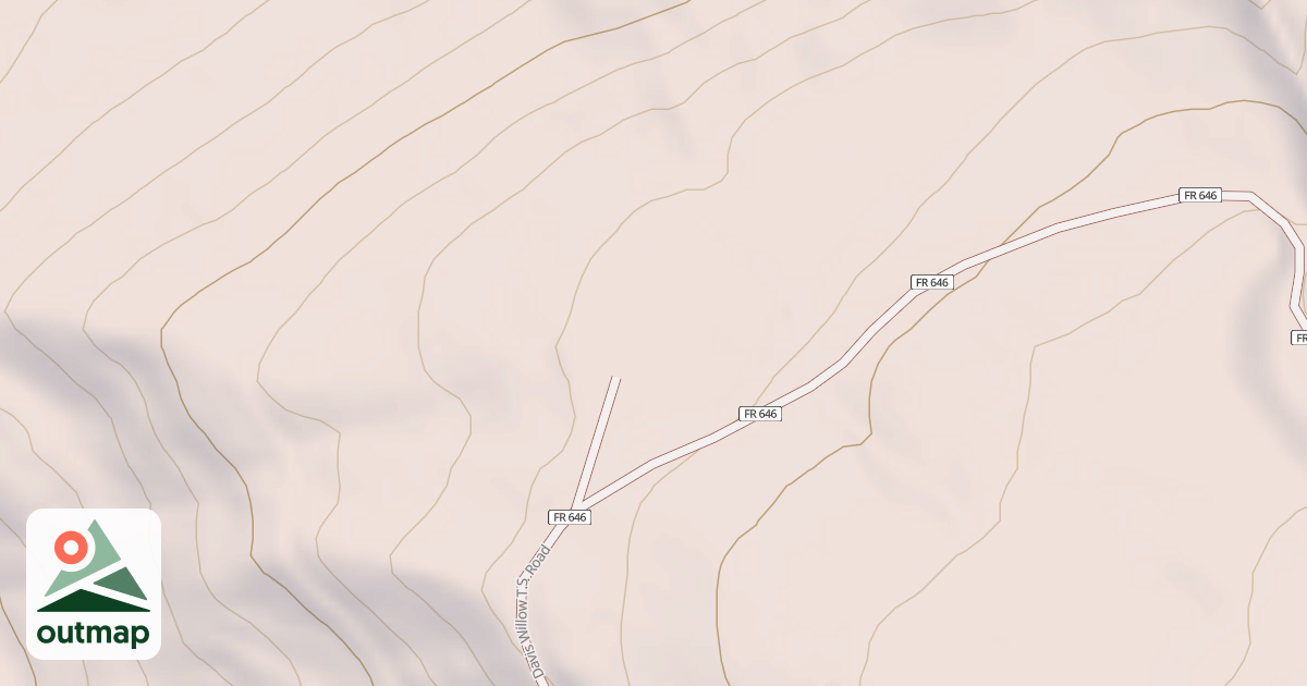 Map of USFS Motor Vehicle Use Map Roads {4C98BFFE-CA20-485F-AB44-4FAC5A9245EB}