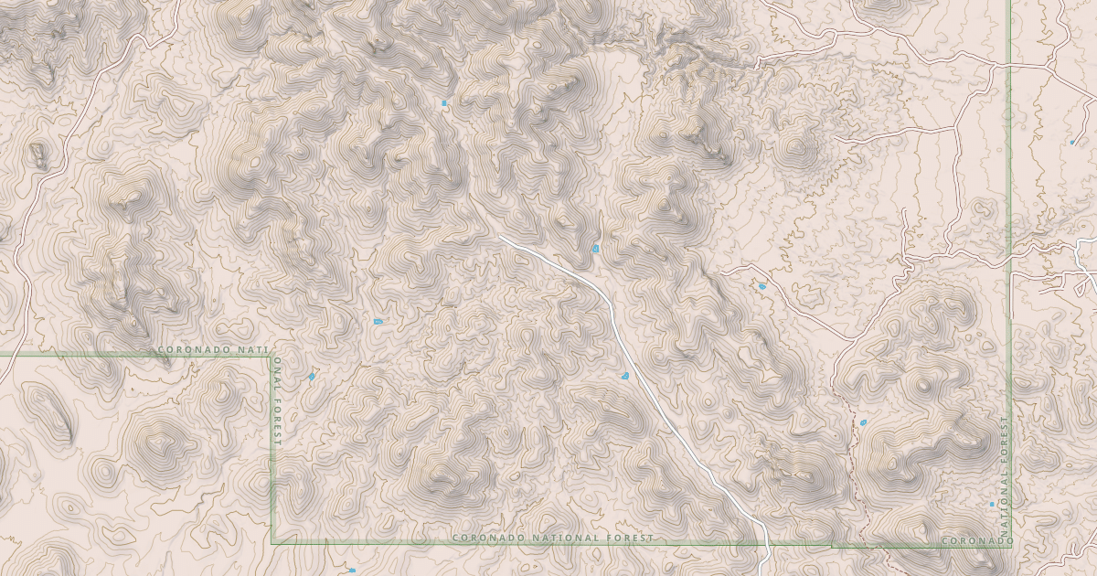 Map preview of WOOD CANYON