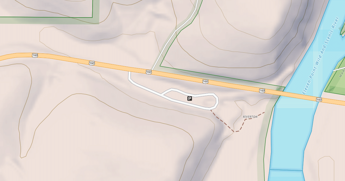 Map preview of RIVERTON WEST RECREATION AREA