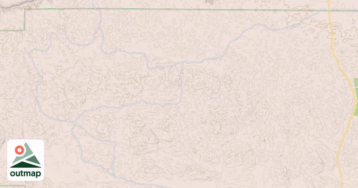 Map of NORTH WEST BOUNDARY