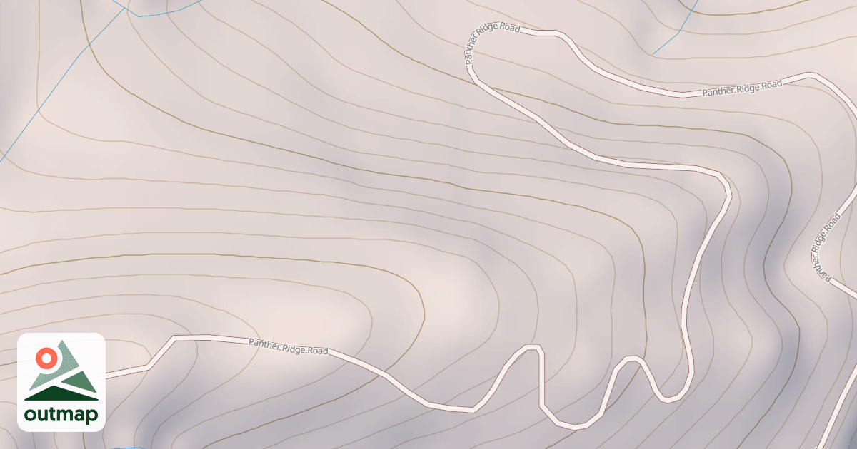 Map of PANTHER RIDGE