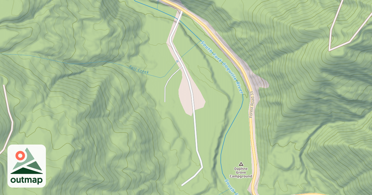 Map of FORD CAMP