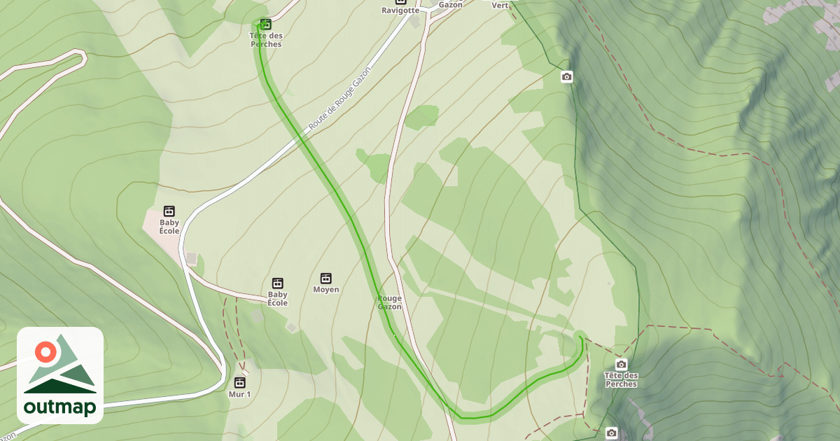 Map of L'Alizier
