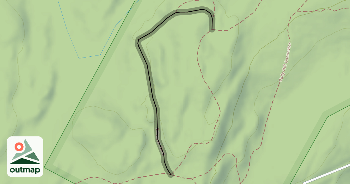 Map of Schween Haus