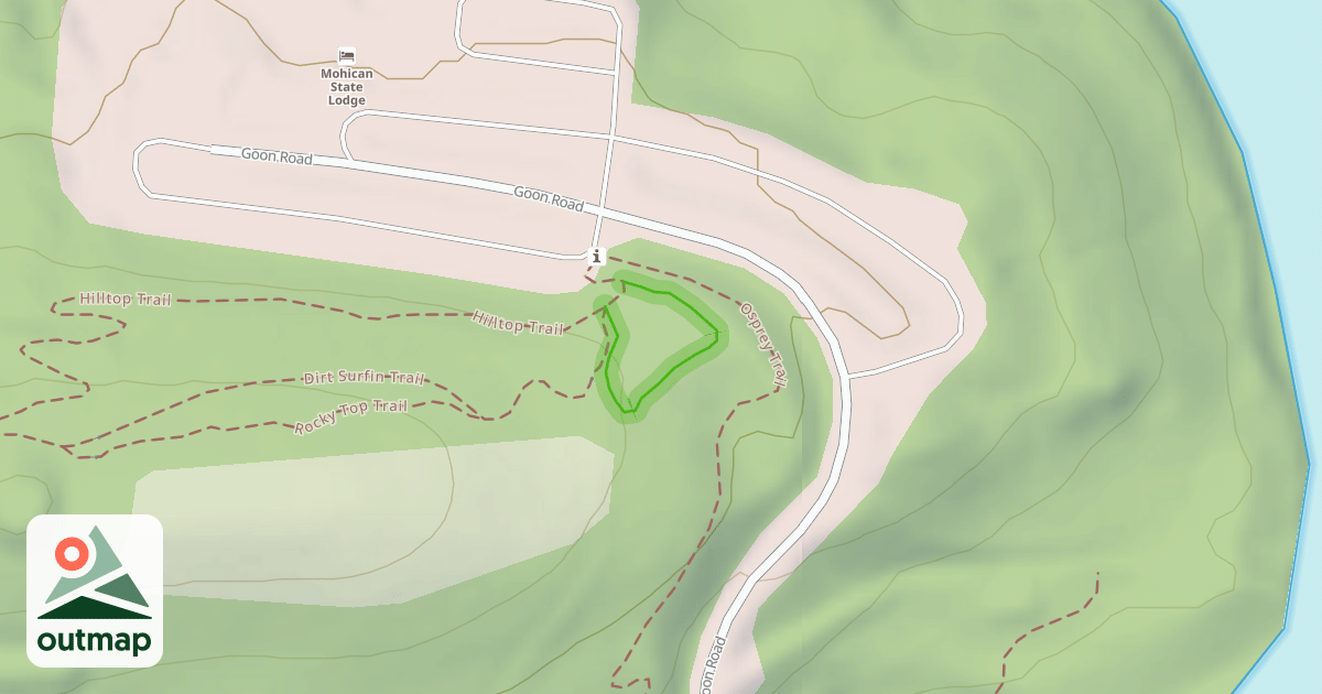 Map of Skills Area Trails