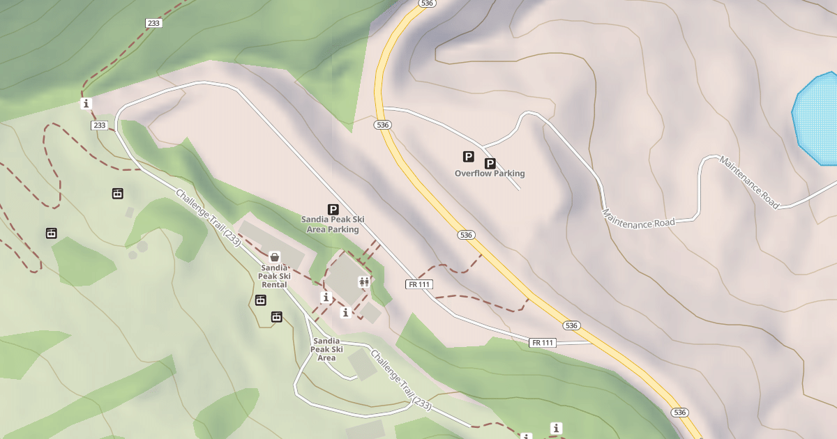 Map preview of SKI AREA
