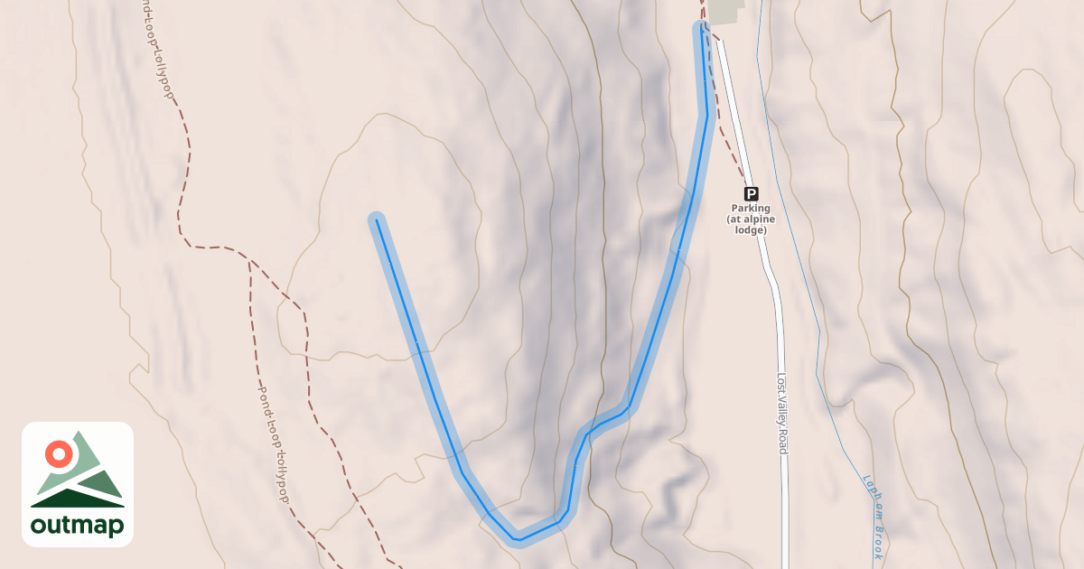 Map of Logging Trail