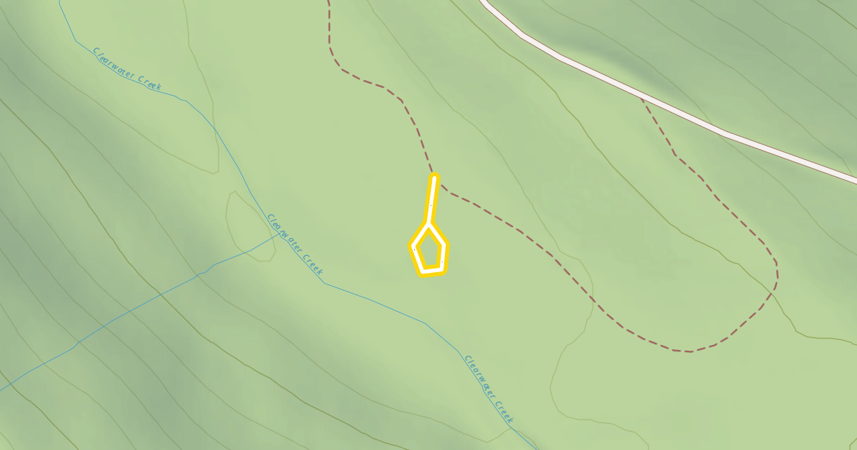 Map preview of Clearwater