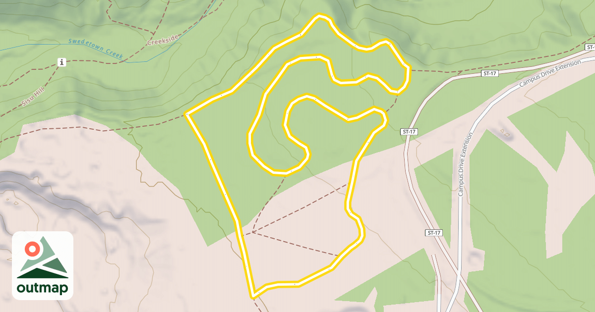 Map of St. Urho's Loop