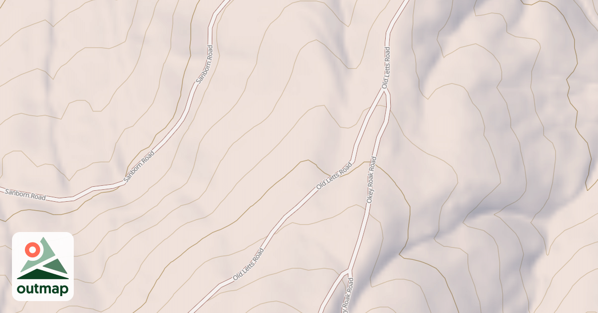 Map of OLD LETTS