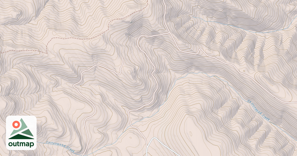 Map of USFS National Forest System Roads {35CC763C-5874-4CE2-BF8C-4B4952A54E66}
