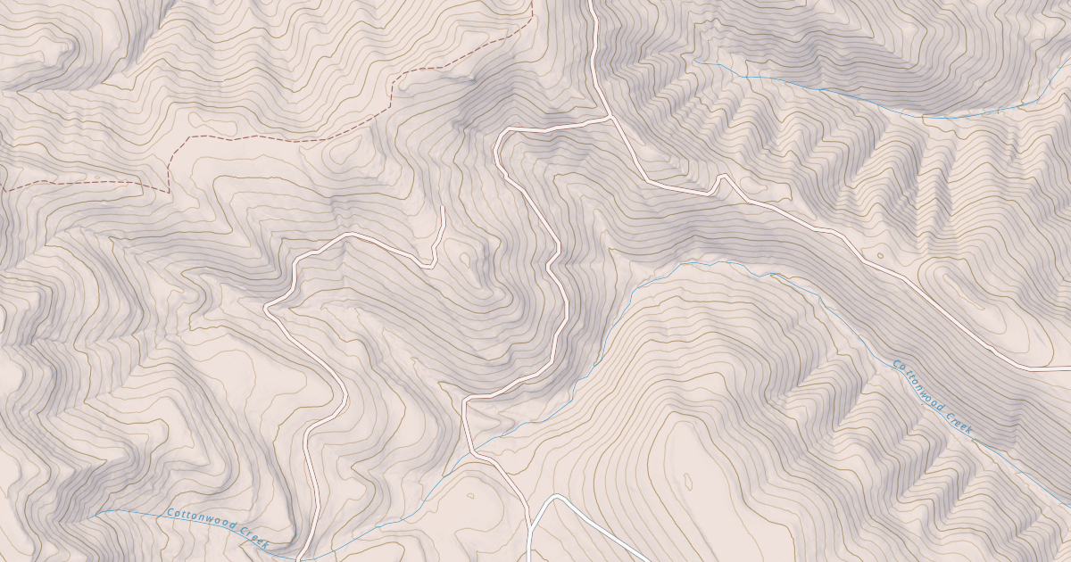 Map preview of USFS National Forest System Roads {35CC763C-5874-4CE2-BF8C-4B4952A54E66}