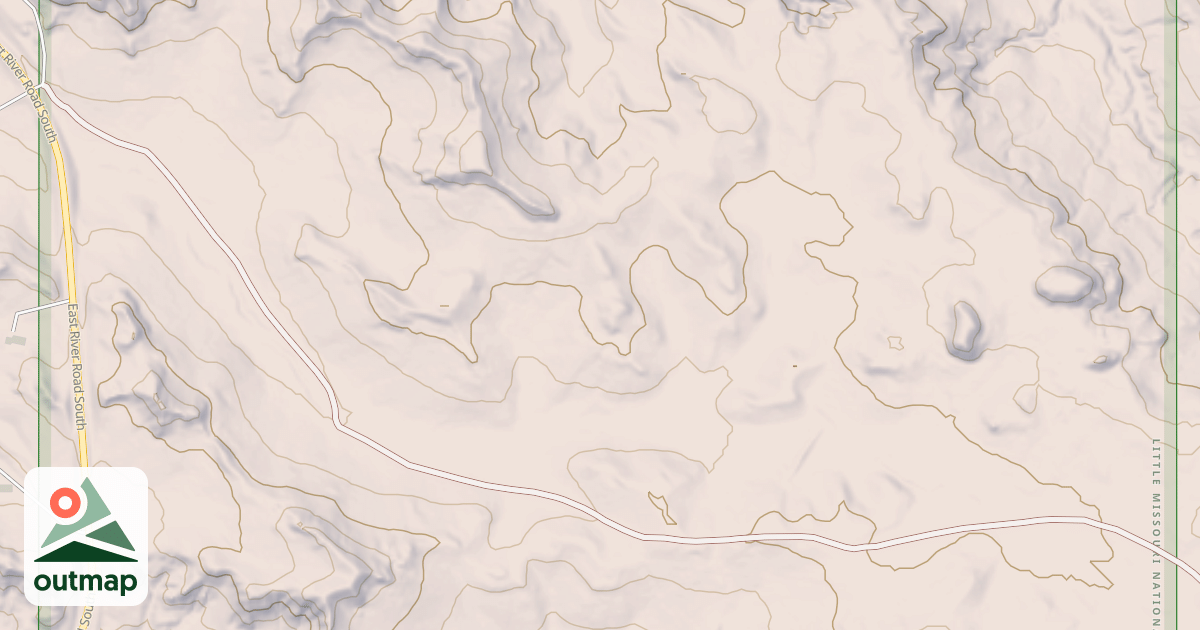 Map of (FDR) SULLEY DIVIDE