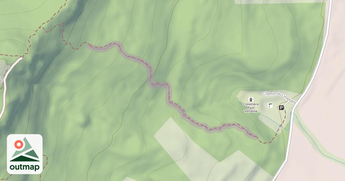 Map of Chemin du Château