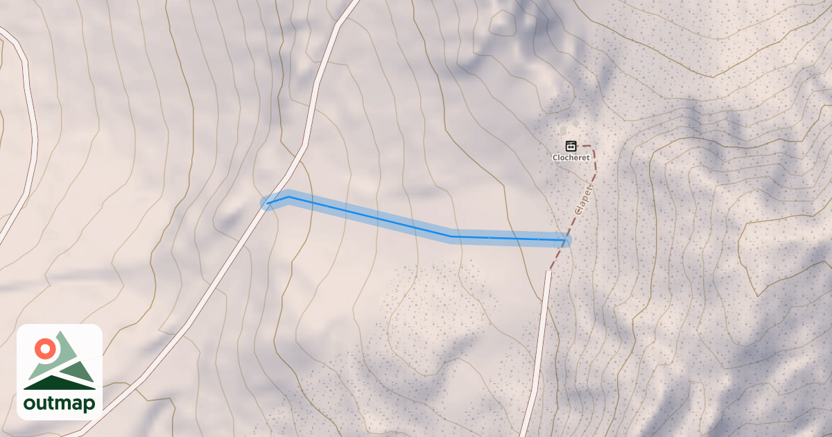 Map of Clocheret