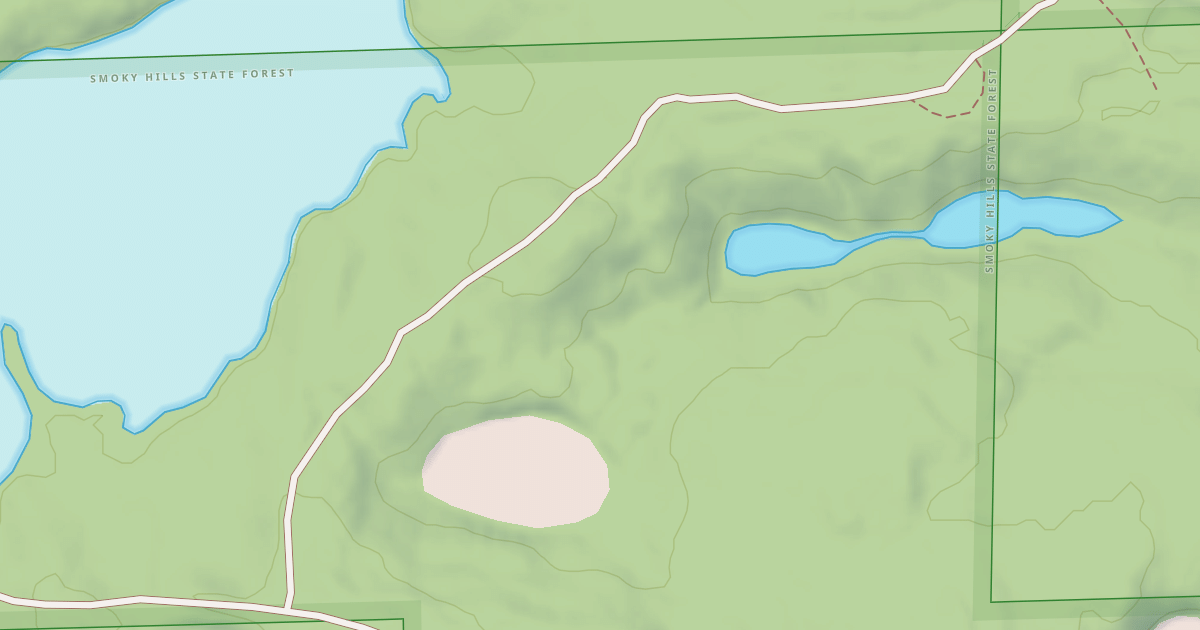 Map preview of Smoky Hills