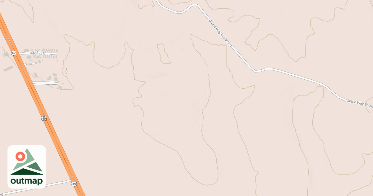 Map of USFS National Forest System Roads {1DB97DE6-E4F7-4CD3-9408-721FFB870929}
