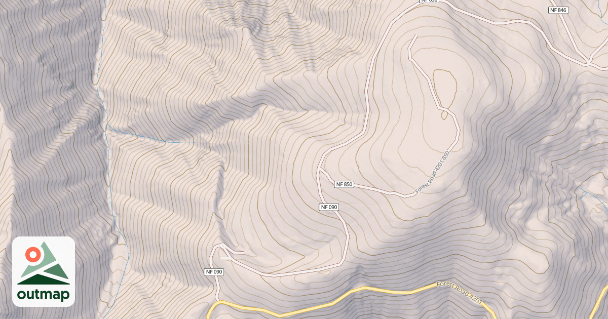 Map of LOWER FIDDLER