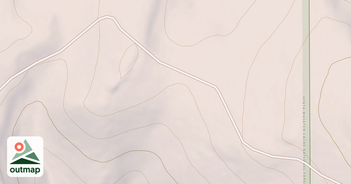 Map of MONUMENT PEAK