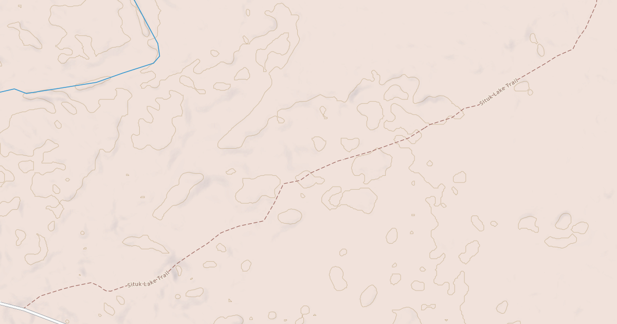 Map preview of Situk Lake