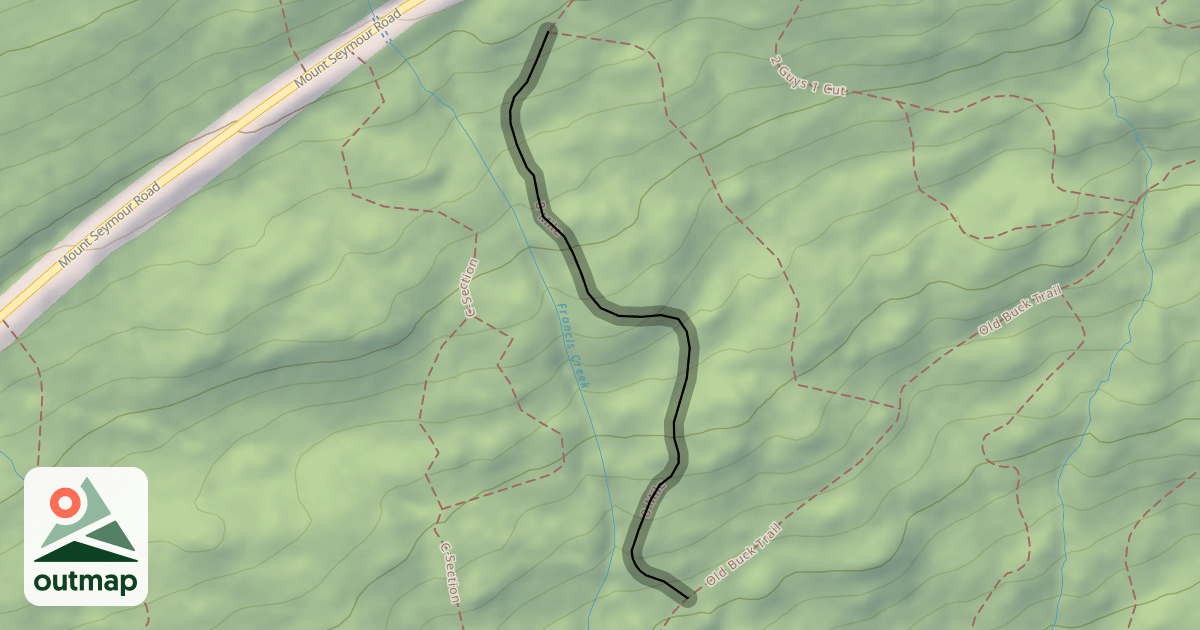Map of 8 Mile