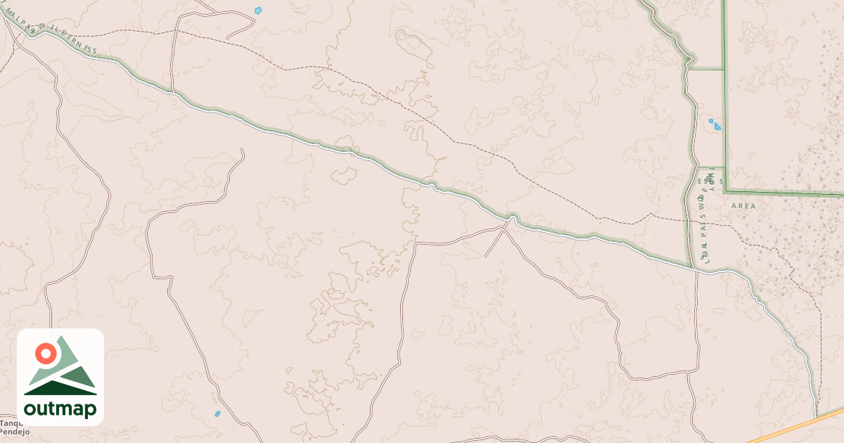 Map of Continental Divide National Scenic Trail