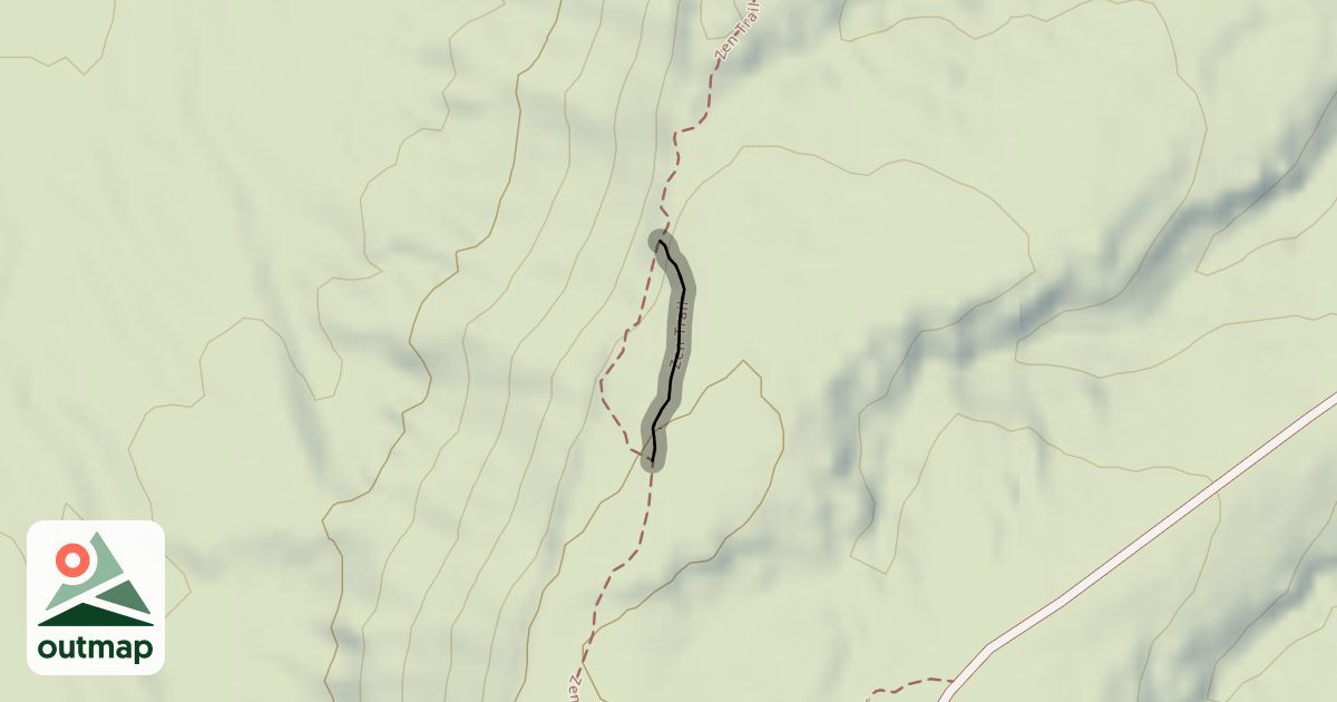Map of Zen Trail